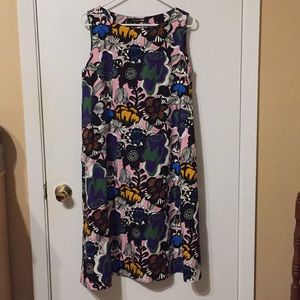 Uniqlo x Marimekko graphic A-Line sleeveless dress